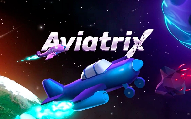 Modern Aviatrix crash game with NFT features on Melbet.