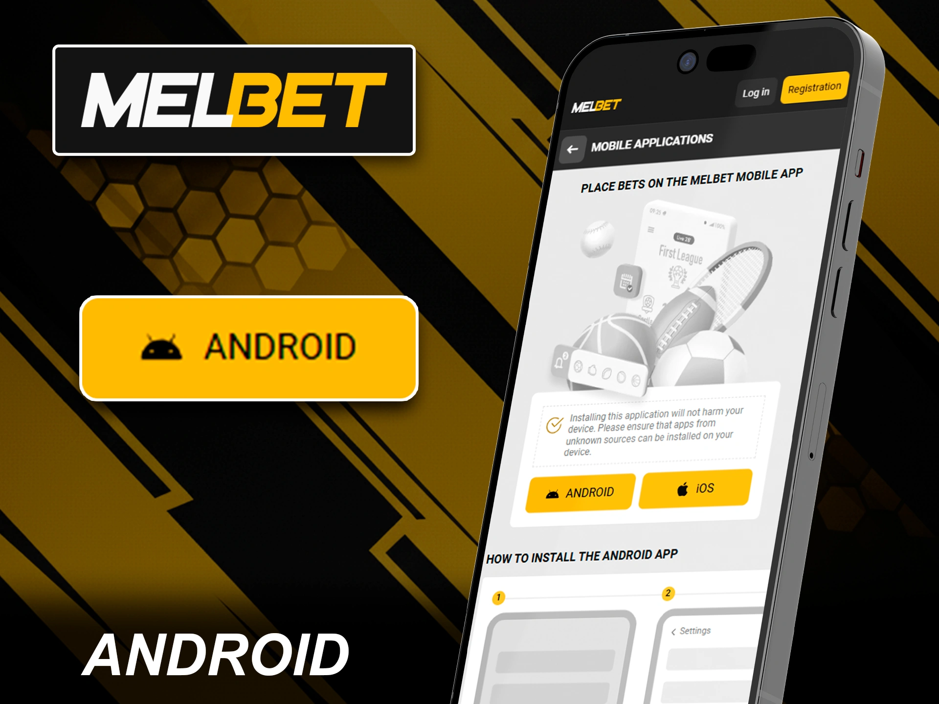 How to download and install Melbet APK for Android.