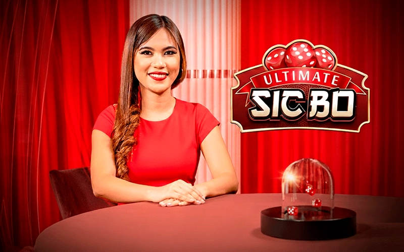 High-stakes Ultimate Sic Bo dice game at Melbet.
